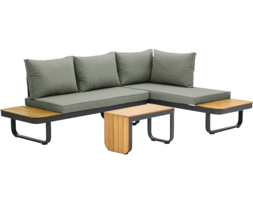 Tuin lounge set met kussens en tafel