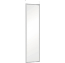 Rechthoekige spiegel met frame voor deurmontage