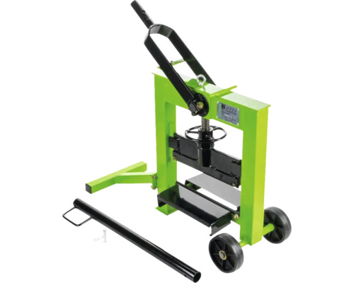 Steenknipper met handgreep en wielen