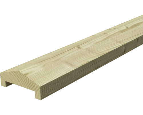 Houten profielplank met veer en groef