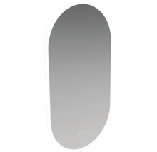 Ovale badkamerspiegel met aanraakfunctie