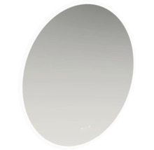 Ovale spiegel met verlichting voor de badkamer