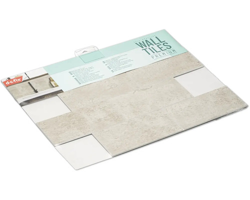 Zelfklevende wandtegels in verpakking