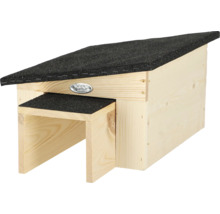 Houten vleermuizenkast met bitumineus dak