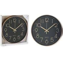 Wandklok met wijzerplaat en quartz uurwerk