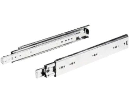 HETTICH Ladegeleider KA4620 zijwandmontage 600 mm staal verzinkt, 2 stuks Ladegeleiders
