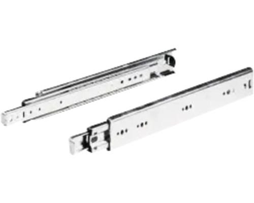 HETTICH Ladegeleider KA4620 zijwandmontage 550 mm staal verzinkt, 2 stuks Metalen ladegeleider