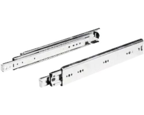 HETTICH Ladegeleider KA4620 zijwandmontage 450 mm staal verzinkt, 2 stuks Twee metalen ladegeleiders
