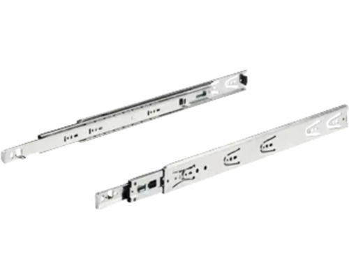 HETTICH Ladegeleider KA4932 opliggende montage 400 mm staal verzinkt, 2 stuks Twee ladegeleiders van metaal