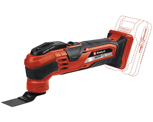 Einhell Varrito accu-multitool met gesuggereerde batterij