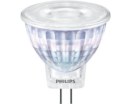 PHILIPS LED-lamp GU4/2,3W reflectorvorm helder warmwit