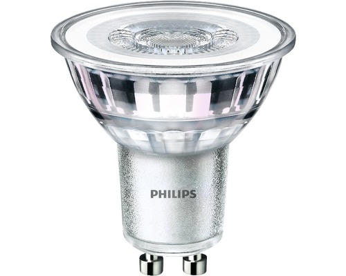 PHILIPS LED lamp GU10/3,5W reflectorvorm warmwit, 2 stuks