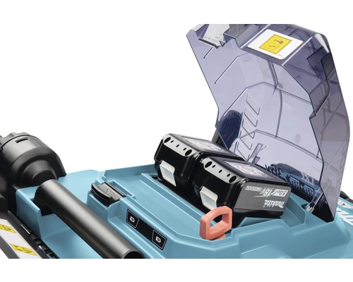 Makita batterijen in het batterijcompartiment van een apparaat
