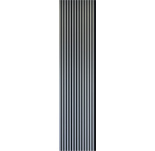 Wandpaneel met verticale strepen