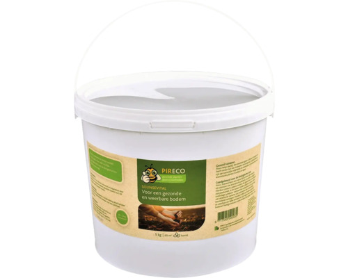 PIRECO SolinseVital voor een gezonde en weerbare bodem 5 kg Emmer met bodemverbeteraar voor gezonde planten en een weerbare bodem