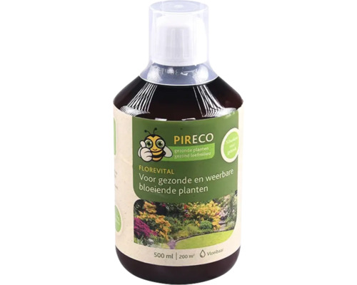 PIRECO FloreVital voor gezonde en weerbare bloeiende planten 500 ml Pireco Florevital vloeibare meststof voor gezonde en sterke bloeiende planten, 500 ml