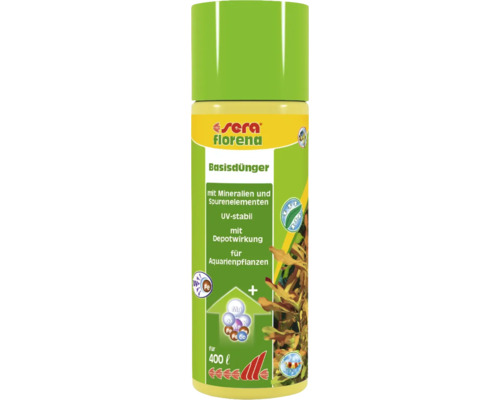 SERA Florena plantenverzorging 100 ml Sera Florena basisbemesting voor 400 liter aquaria