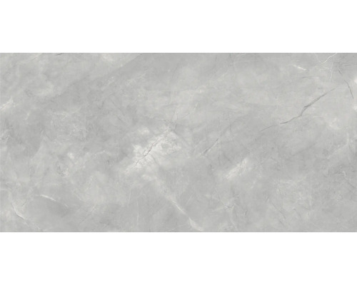 Grijze tegel met marmerlook.