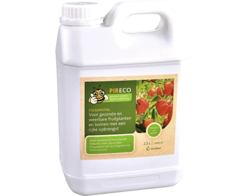 PIRECO FoliumVital voor gezonde en weerbare fruit planten en bomen 2,5 l