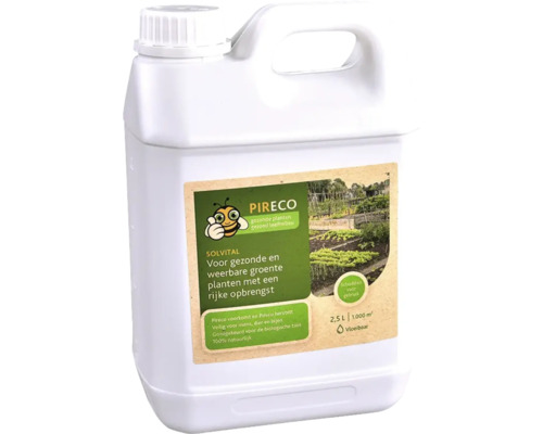 Pireco Solvital groenteplantenmest in 2,5 liter fles