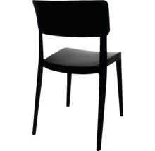 Kunststof stoel, achteraanzicht
