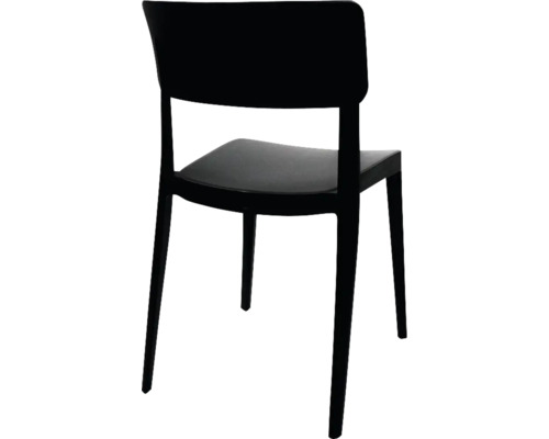 Kunststof stoel, achteraanzicht