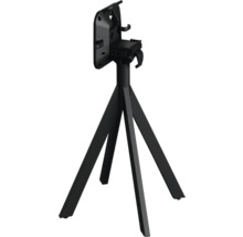 Standaard met driepotige voet