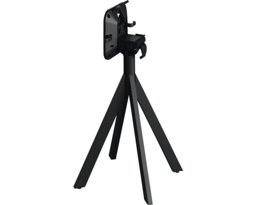 Standaard met driepotige voet