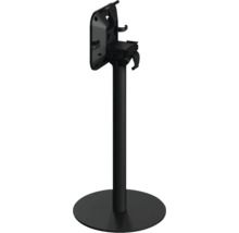 Zwarte montagestandaard voor een veilige apparaatbevestiging.