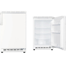 Vrijstaande koelkast met geopende deur