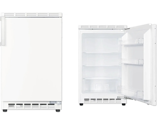 Vrijstaande koelkast met geopende deur