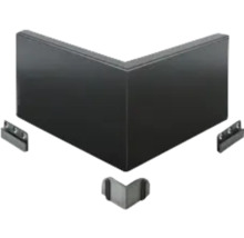 MACLEAN Buitenhoek voor classic robuust plint zwart 18x120 mm