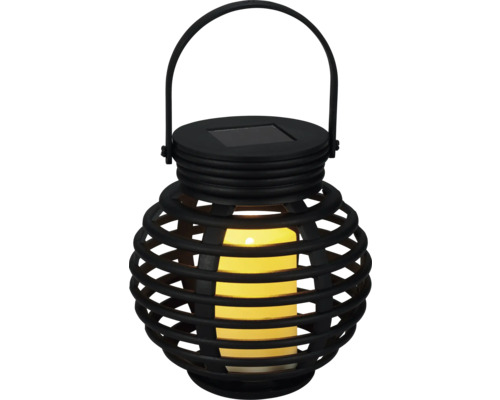 Decoratieve solarlantaarn met kaars voor buiten