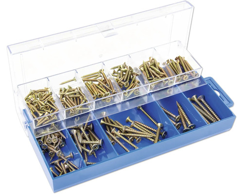 Assortimentsdoos met diverse schroeven