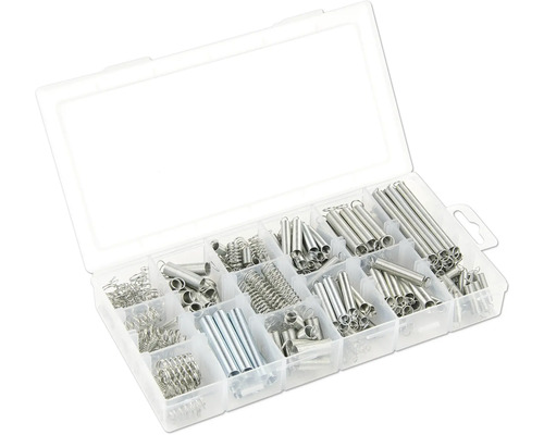 Assortimentsdoos met trekveren en drukveren