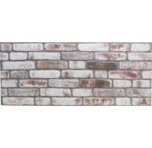 Bakstenen behang met baksteenmotief