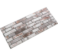 Decoratieve plaat met baksteenmotief