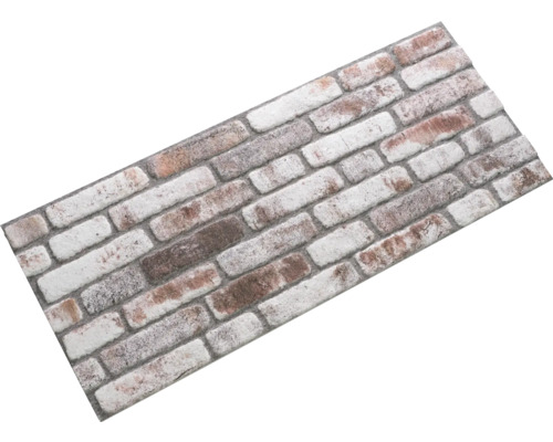 Decoratieve plaat met baksteenmotief