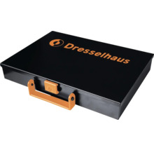 DRESSELHAUS JD+ Assortimentsdoos universele schroeven galv.verzinkt, geel gechromateerd, 940-delig