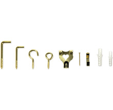 Assortiment ophangsystemen voor foto''s en spiegels