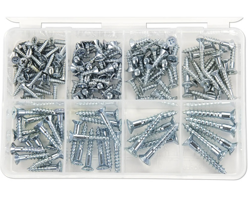 Assortimentsdoos met diverse schroeven