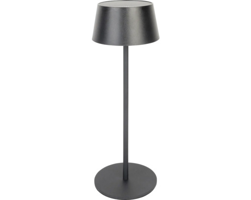LED tuinverlichting solar USB-C tafellamp zwart