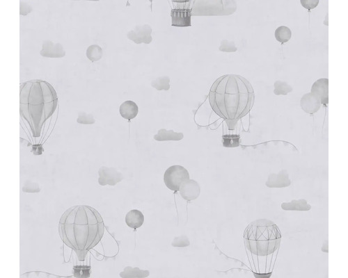 A.S. CRÉATION Vliesbehang 77077-2 Lilly & Luis ballonnen wolken grijs A.S. CRÉATION Vliesbehang 77077-2 Lilly & Luis ballonnen wolken grijs