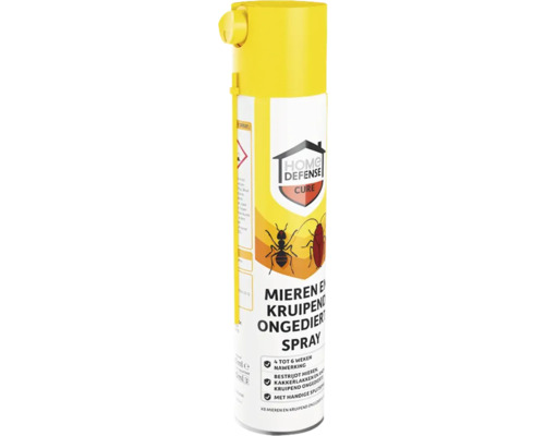 HOME DEFENSE Mieren en Kruipend Ongedierte spray 400 ml HOME DEFENSE Mieren en Kruipend Ongedierte spray 400 ml