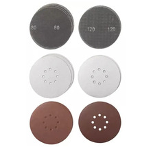 Verschillende schuurschijven met verschillende korrelgroottes.