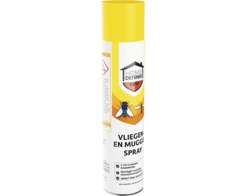 HOME DEFENSE Vliegen- en muggen spray 400 ml Vliegen- en muggenspray