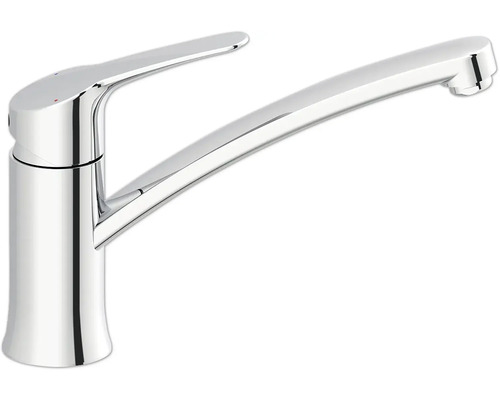 Metalen kraan voor wastafel