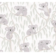 Behang met koala''s en eucalyptusbladeren