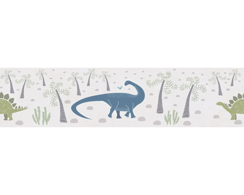 A.S. CRÉATION Behangrand vlies 77141-1 Lilly & Luis dinosaurussen blauw 5 m x 13 cm A.S. CRÉATION Behangrand vlies 77141-1 Lilly & Luis dinosaurussen blauw 5 m x 13 cm
