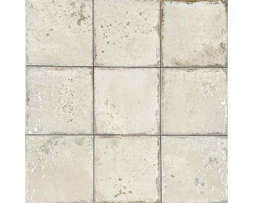 Negen keramische tegels met vintage design